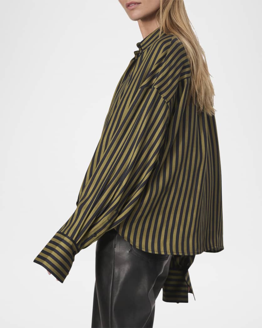 Martha Silk-Blend Shirt