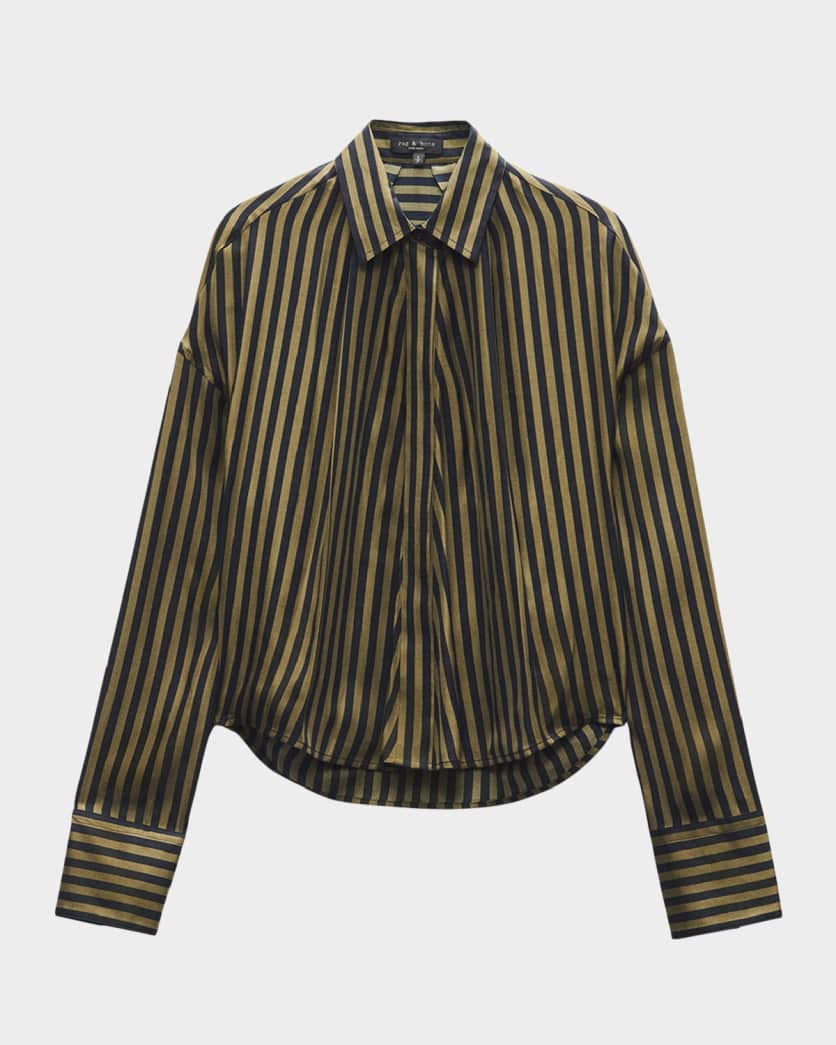 Martha Silk-Blend Shirt
