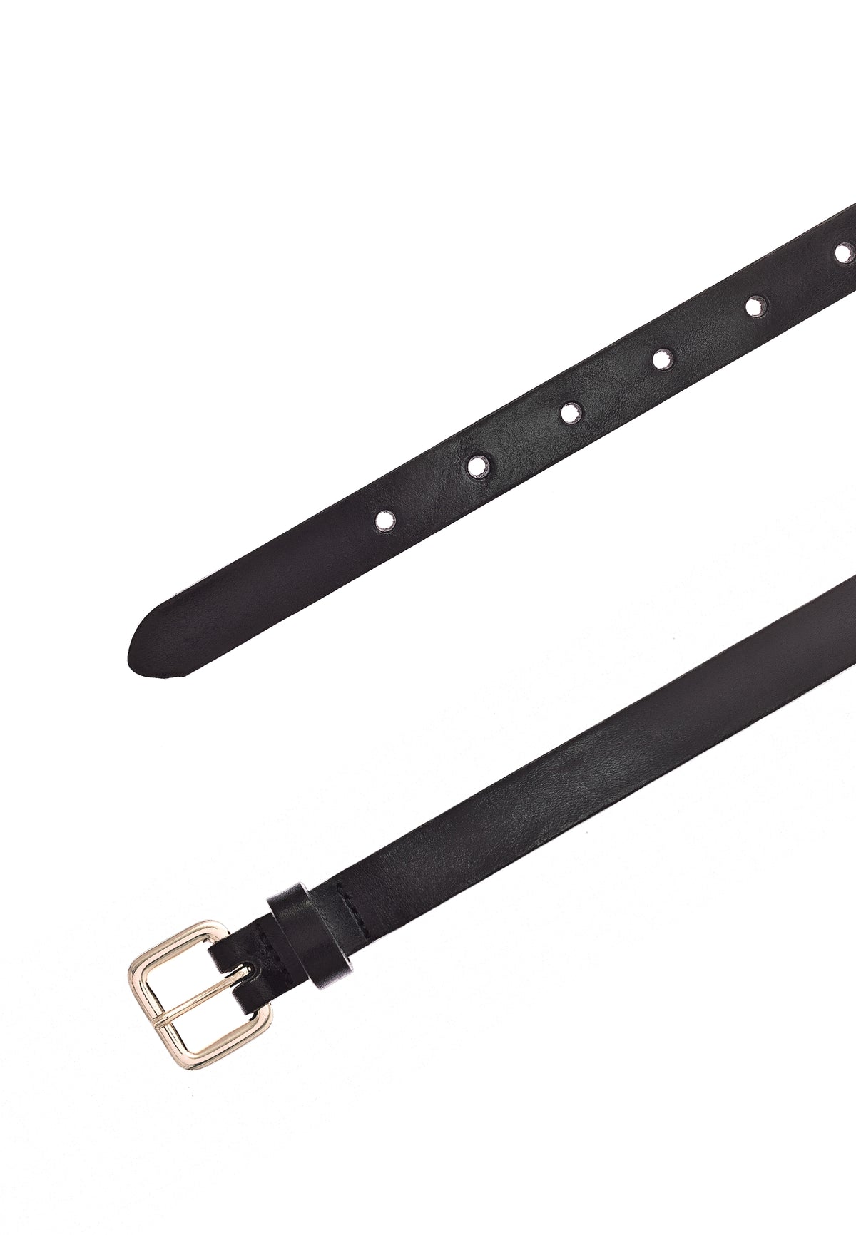 Skinny Leather Belt