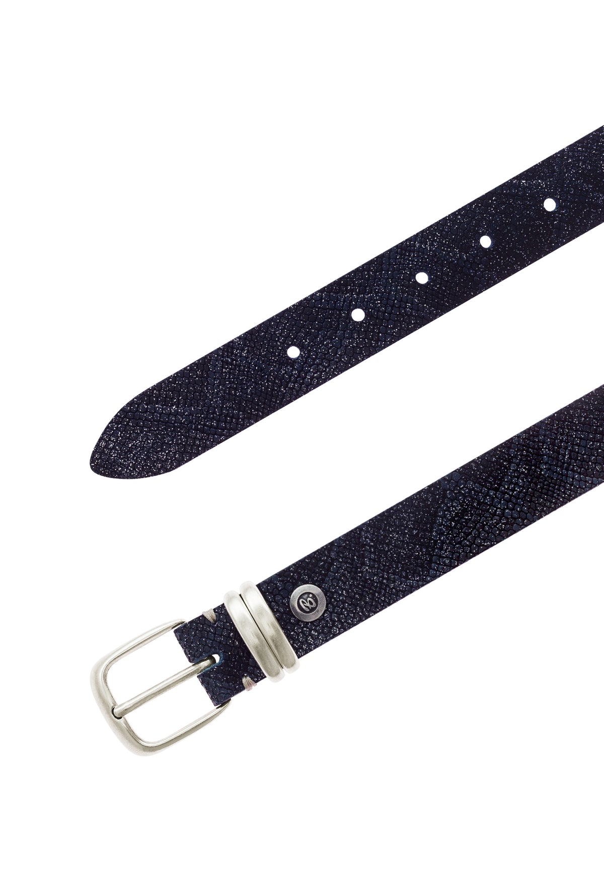 Leather Shimmer Belt