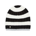 Stripped Rib Knit Beanie