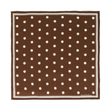 Silk Bandana -Brown