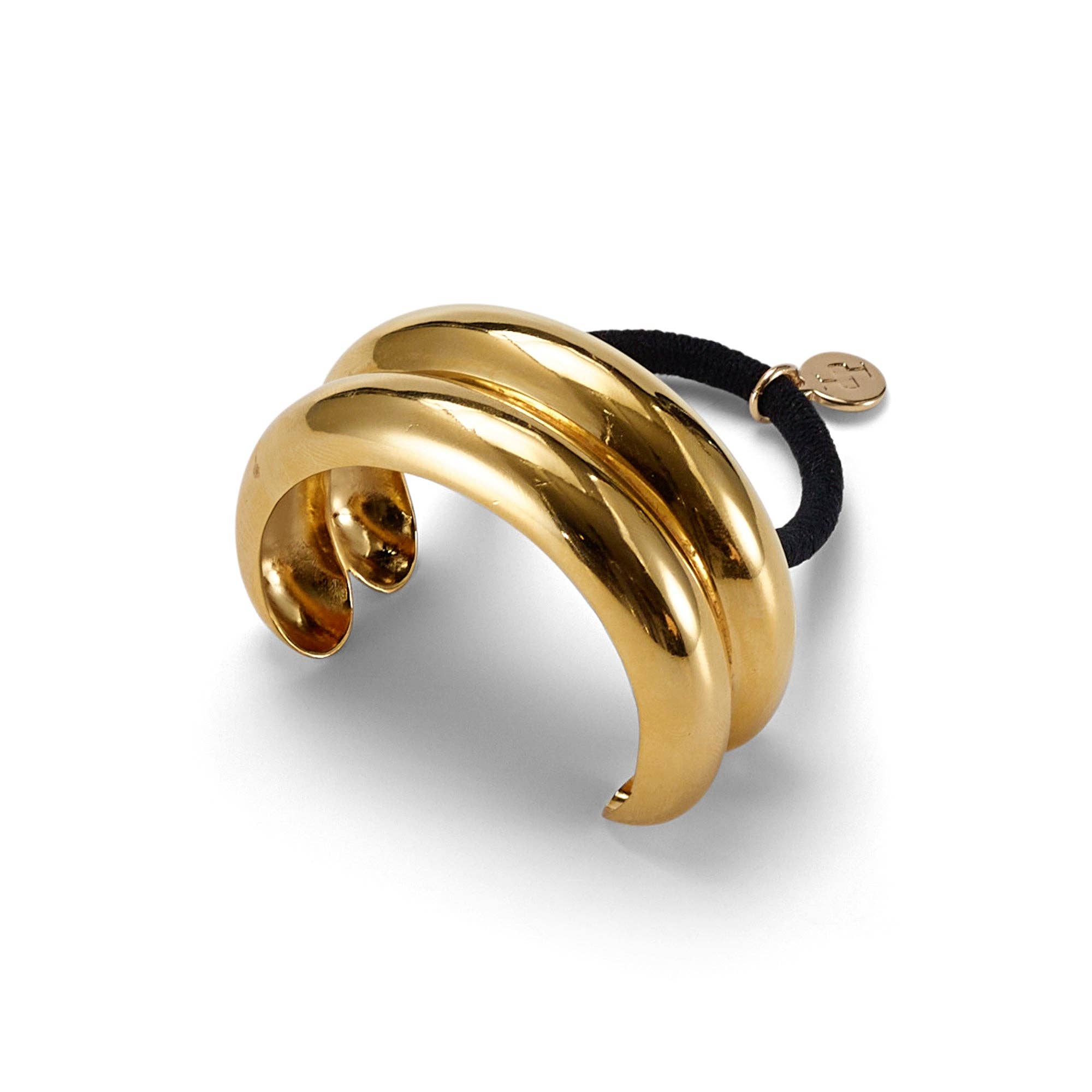 Double Arch Pony: 14K GOLD PLATE