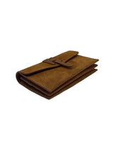 Suede & Leather Mini Clutch