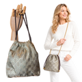 Gucci Metallic Scarf Crossbody Bag