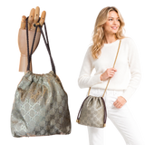 Gucci Metallic Scarf Crossbody Bag