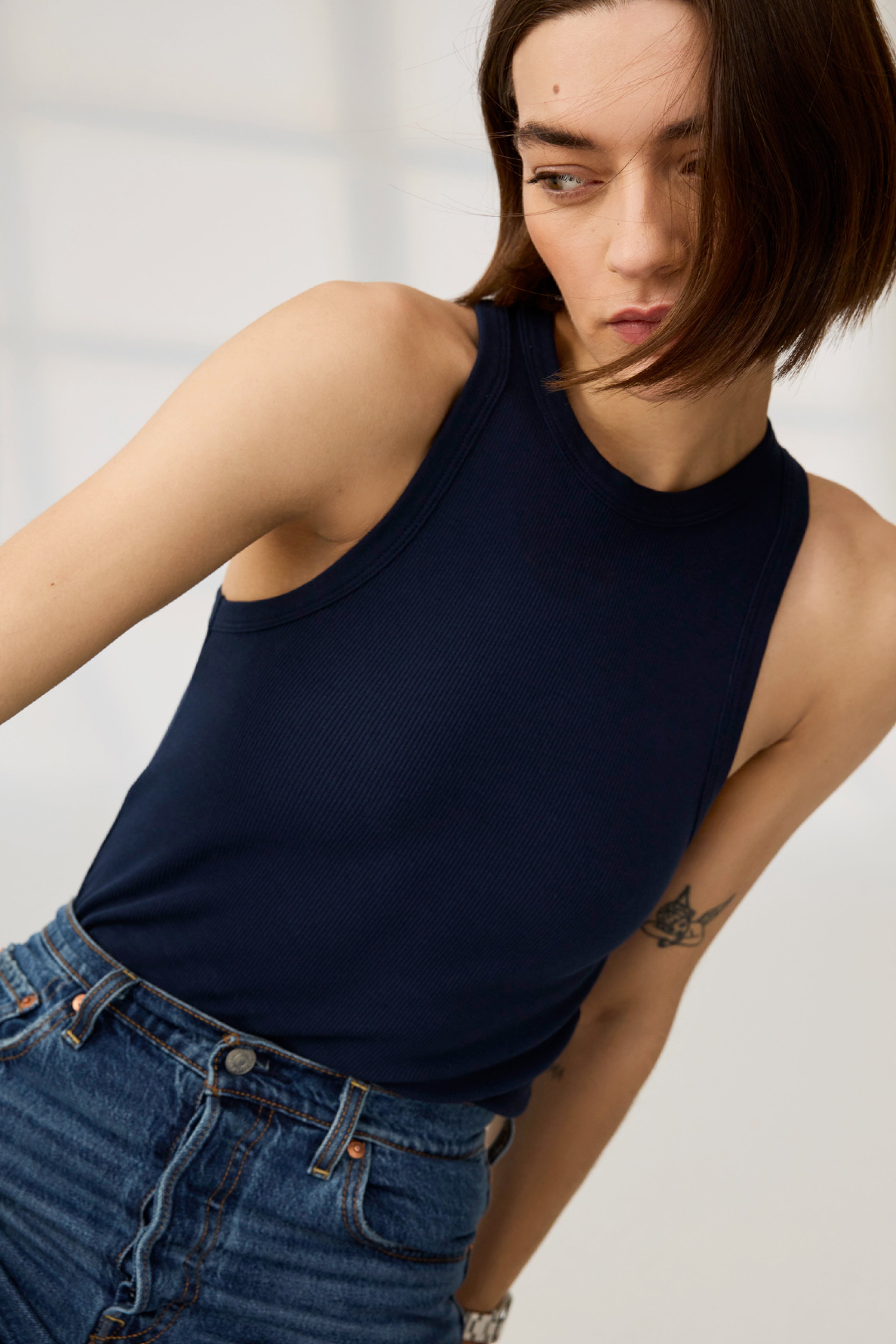 The Not So Basic Tank in Navy