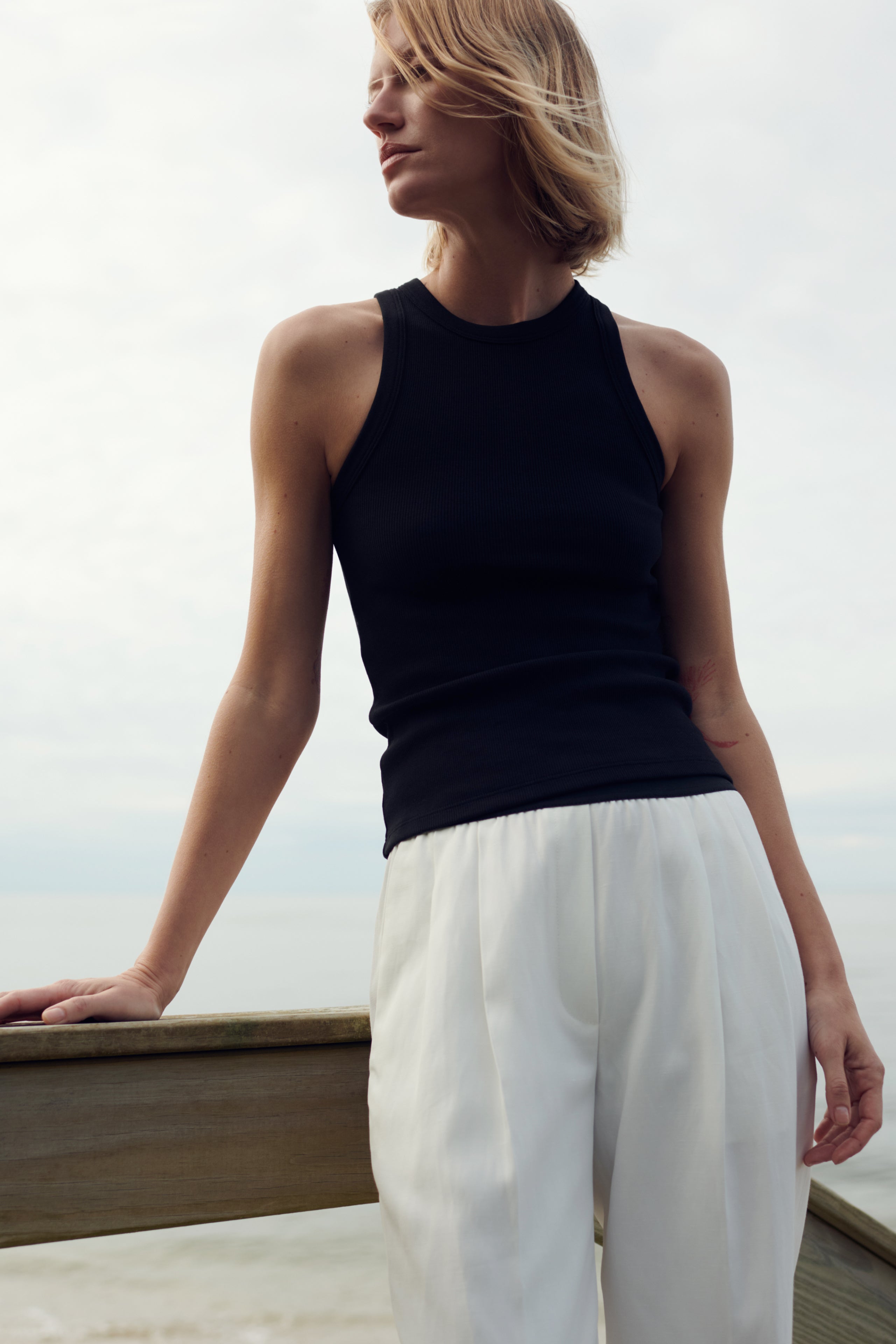 The Not So Basic Tank in Black