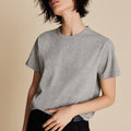 The Iconically Soft Perfect Tee in Heather Grey