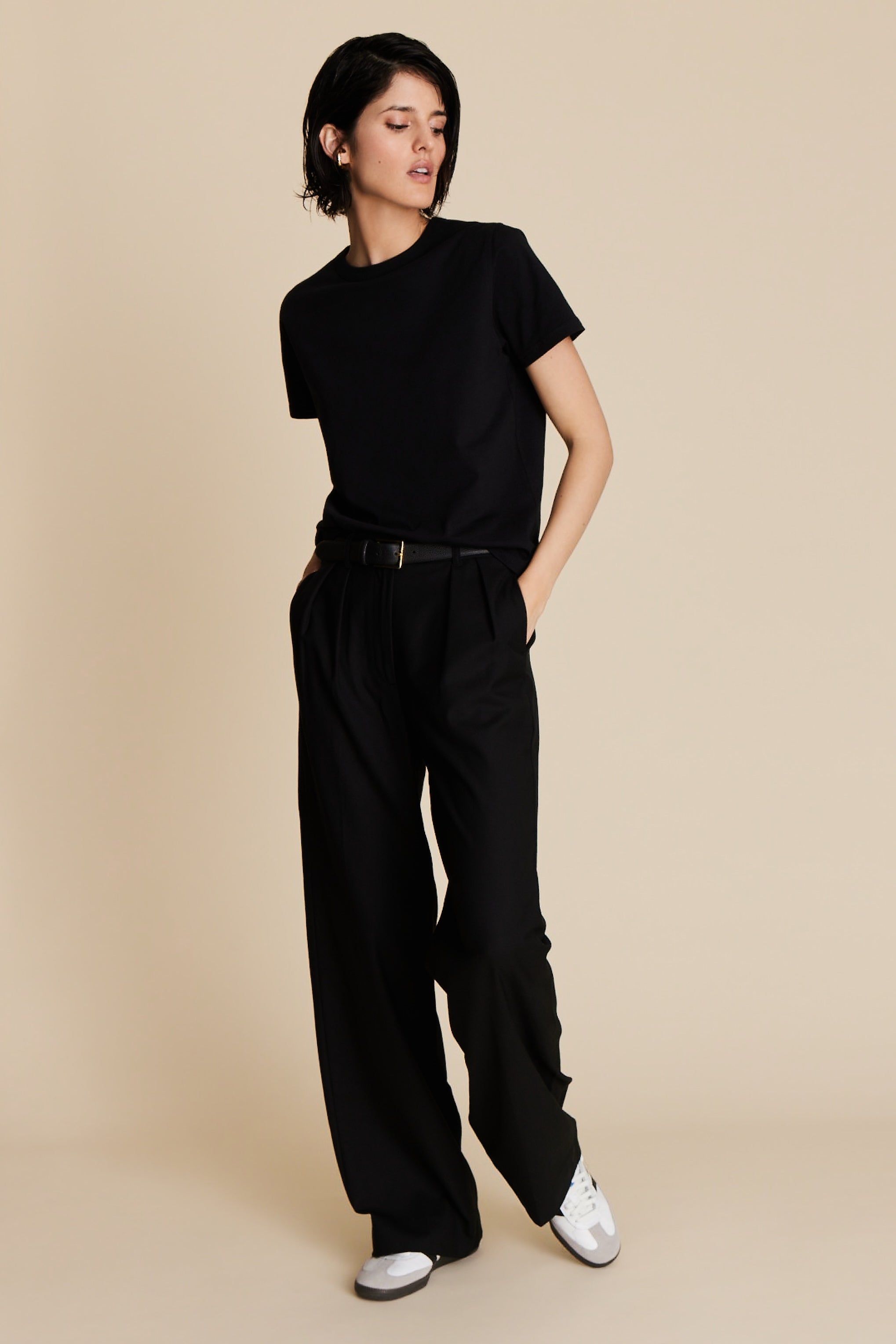 The Iconically Soft Perfect Tee in Black