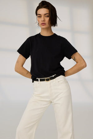 The Iconically Soft Perfect Tee in Black