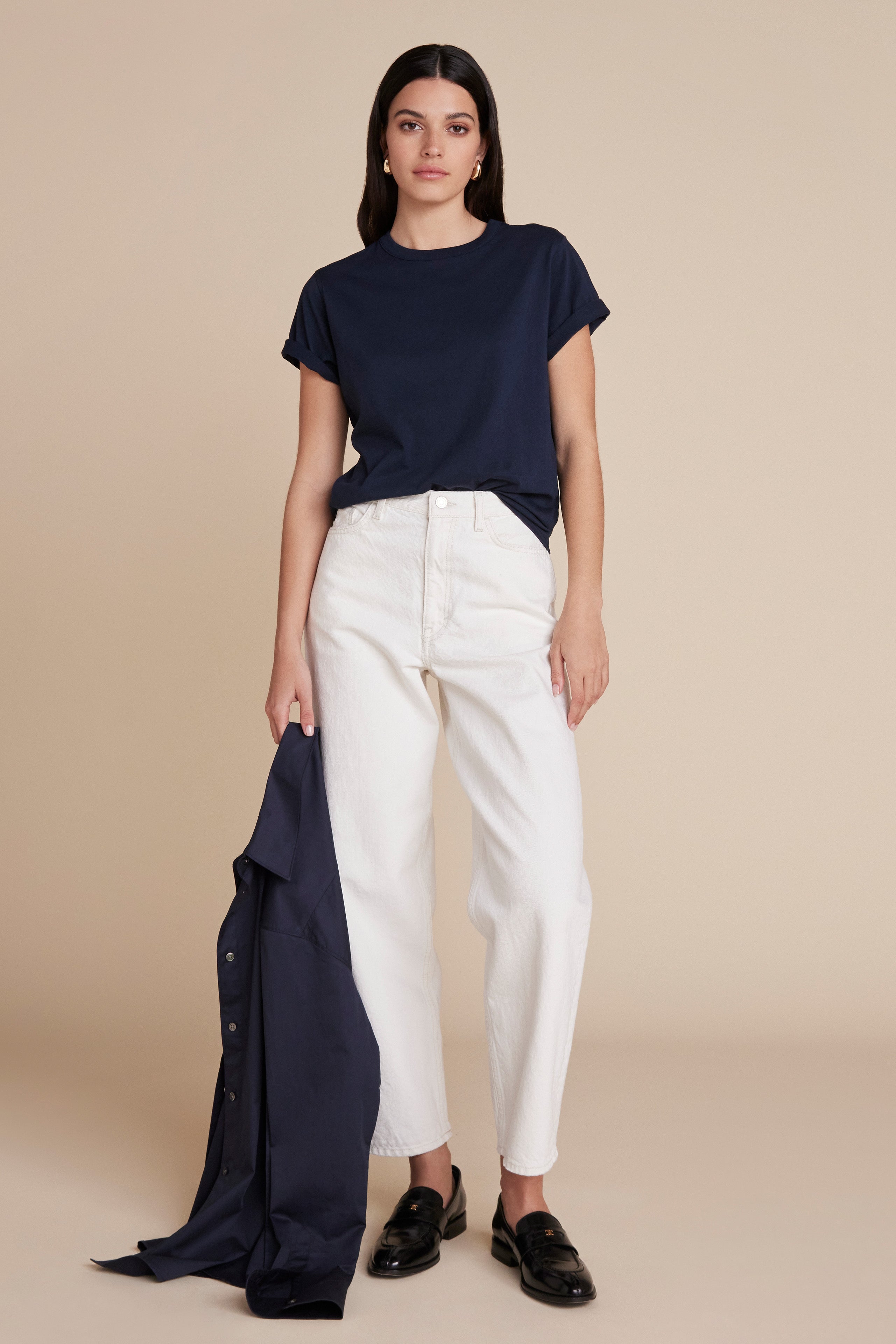 The Iconically Soft Perfect Tee In Navy