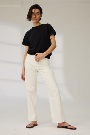 The Iconically Soft Perfect Tee in Black