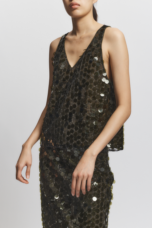 Sol Sequin Top