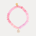 Pansy Beaded Bracelet