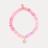 Pansy Beaded Bracelet