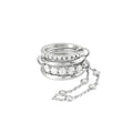 Silver Chain Ring