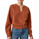 Split Neck Raglan Pullover