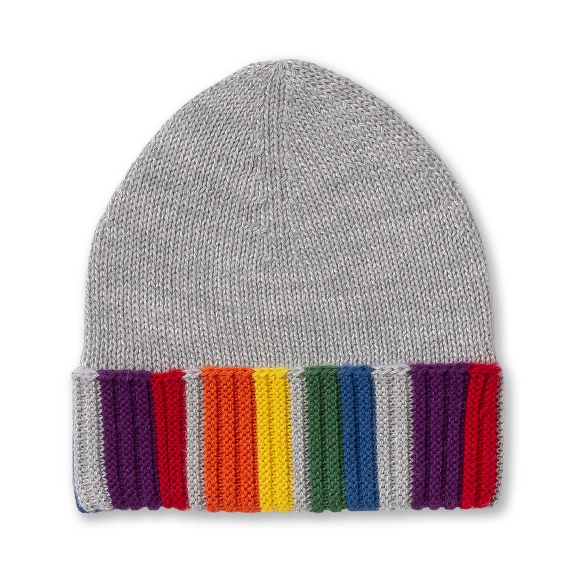 Rainbow Hat - Gray