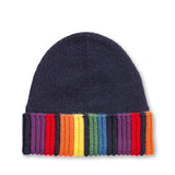 Rainbow Hat - Navy