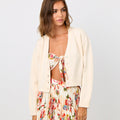 Cotton Cashmere Knit Summer Cardigan