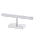 Canvas Style Bracelet T-Bar Display in White Painted Wood