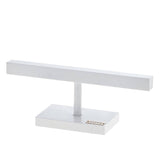 Canvas Style Bracelet T-Bar Display in White Painted Wood