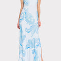 Vera Satin Maxi Dress