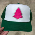 Pink Tree Trucker Hat