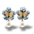 Chanel Butterfly Drop Earrings