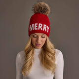 Merry Knit Pom Hat