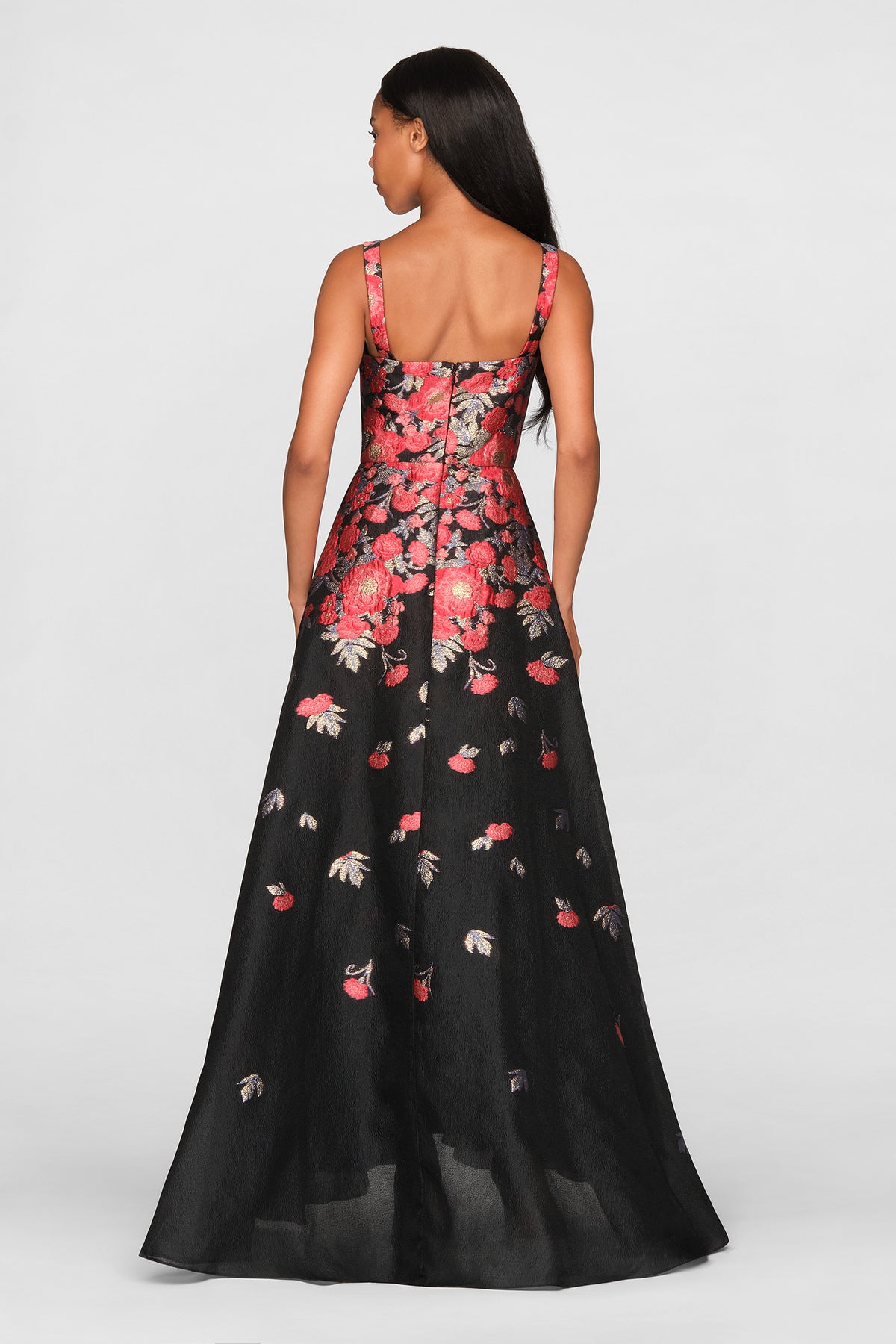 GINEVRA JACQUARD GOWN