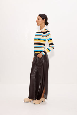 MIKA KNIT LONG SLEEVE TOP