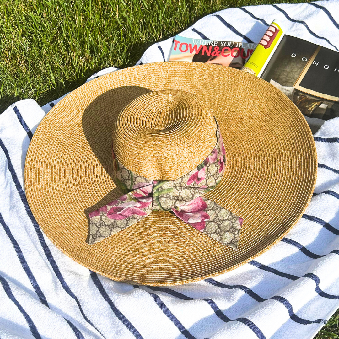 Gucci Pink Perfect Straw Hat