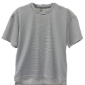 Uneven Striped T-Shirt