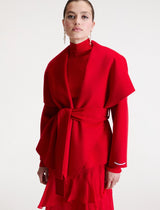 Double Faced Short Coat
