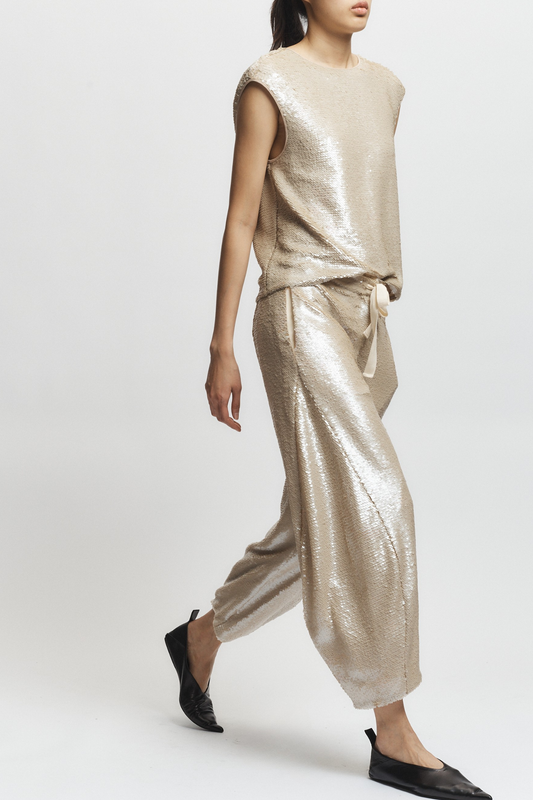 Shane Sequin Barrel Pant