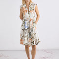 Poplin Wrap Dress