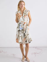 Poplin Wrap Dress
