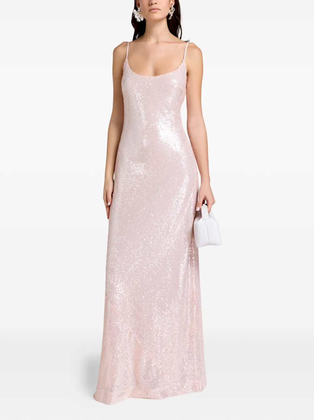 liquid sequins Slip Dress XS / Pink