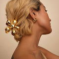 Glossy Daisy Claw Clip
