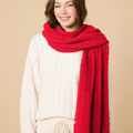 Cozy Cable Knit Scarf