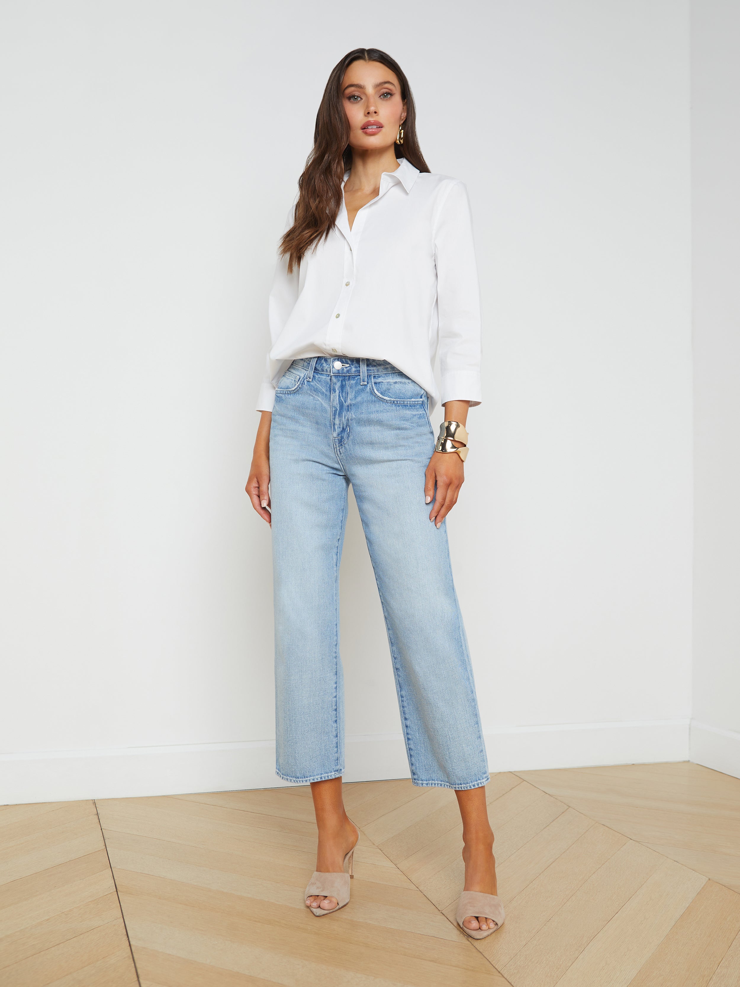 DANIELLA 3/4 SLEEVE BLOUS