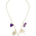 TCU Horned Frogs Paper Clip Charm Collector Necklace