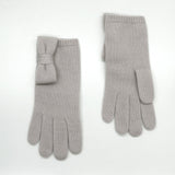 Cashmere Gloves - Bow