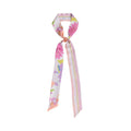 Silk Skinny Scarf - Pink