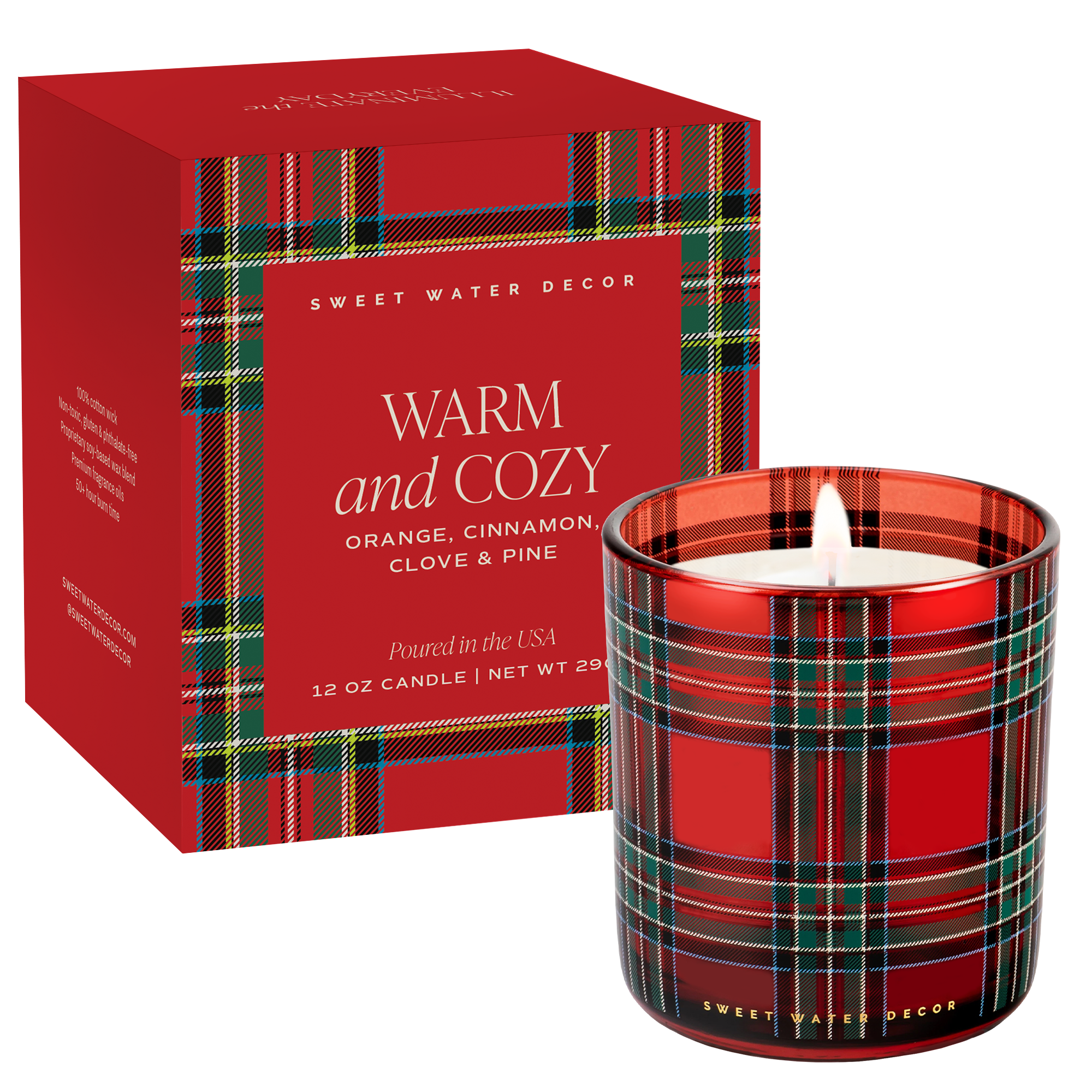 Warm and Cozy Soy Candle
