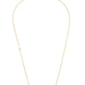 Indiana Hoosiers (IU) Pave Outline Necklace