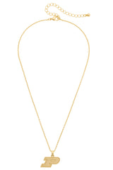 Purdue 24k Plated Necklace