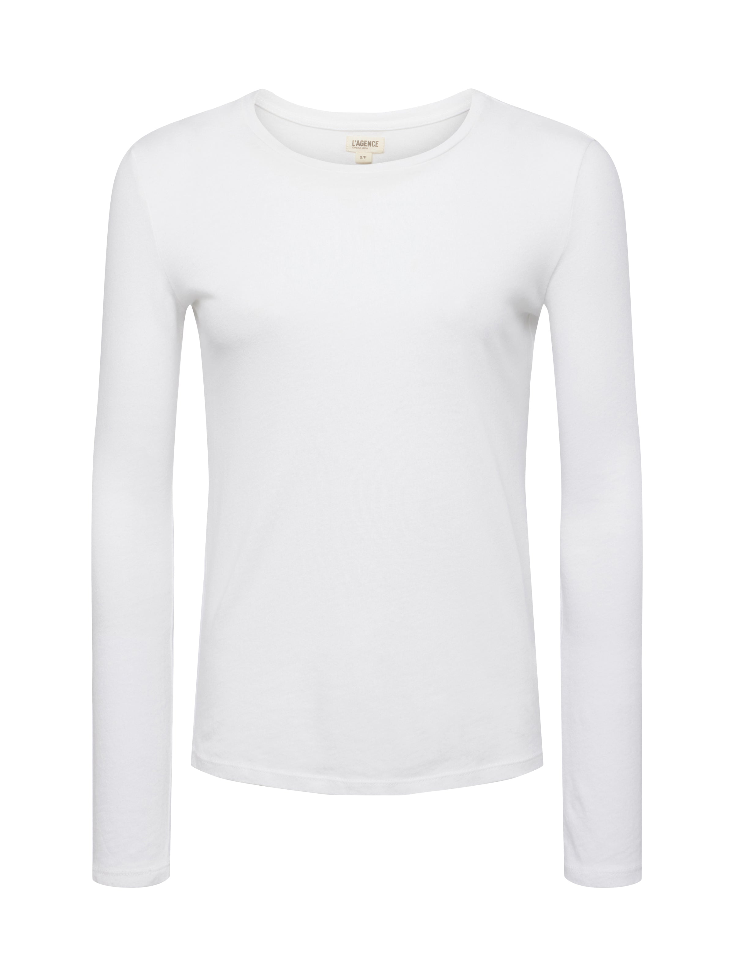 TESS CREW NECK LNG SLV